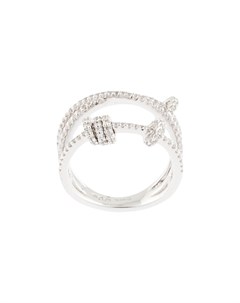 Тройное серебряное кольцо Apm monaco