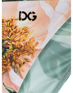 Плавки бикини с цветочным принтом Dolce&gabbana