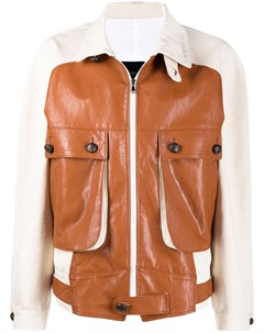 Куртка с контрастными вставками Jejia