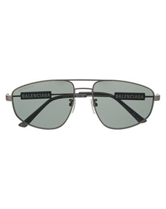 Солнцезащитные очки Tag Pilot в прямоугольной оправе Balenciaga eyewear