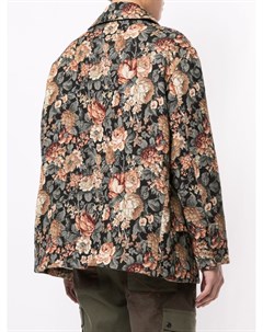 Куртка рубашка с цветочной вышивкой Drôle de monsieur