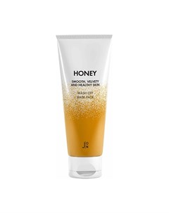 Маска для лица Honey Smooth Velvety and Healthy Skin Wash Off Mask Pack 50 г в тубе J:on