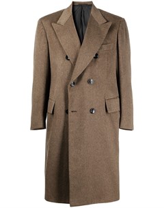 Двубортное кашемировое пальто Kiton
