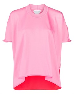 Двухцветная футболка Bottega veneta