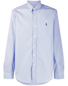 Поплиновая рубашка в полоску Polo ralph lauren