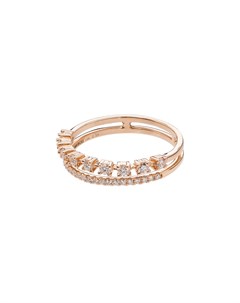 Двойное кольцо Ava Bea из розового золота Dana rebecca designs