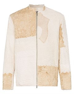 Куртка Victorian на молнии в стилистике пэчворк By walid