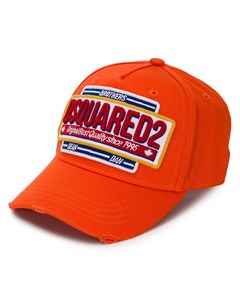 Бейсбольная кепка с нашивкой логотипом Dsquared2