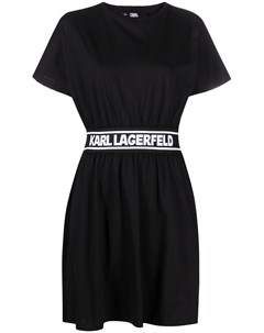 Платье футболка с логотипом Karl lagerfeld