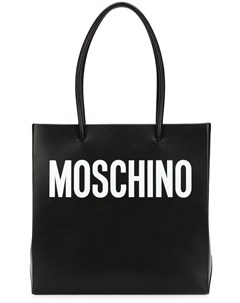Сумка шоппер с логотипом Moschino
