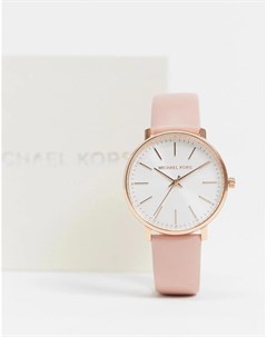Часы с розовым кожаным ремешком MK2741 Pyper Michael kors