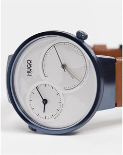 Часы с коричневым ремешком Hugo Boss Travel Boss by hugo boss
