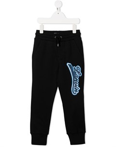Спортивные брюки с кулиской и логотипом Lanvin enfant