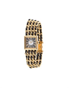 Наручные часы Mademoiselle XL pre owned 20 мм с логотипом CC Chanel pre-owned