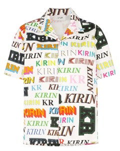 Рубашка с короткими рукавами и логотипом Kirin