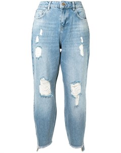 Укороченные джинсы с завышенной талией Twinset