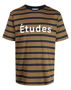 Полосатая футболка с логотипом Études