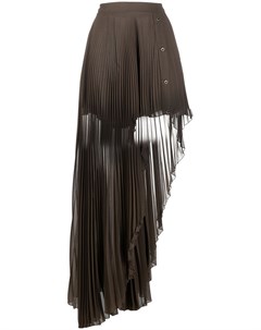 Плиссированная юбка асимметричного кроя Patrizia pepe