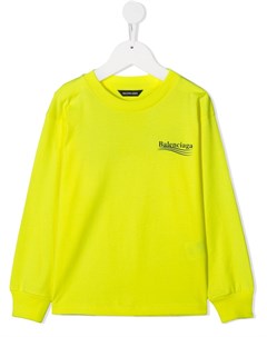 Толстовка с логотипом Balenciaga kids