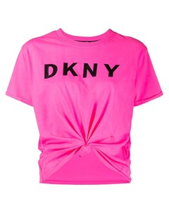 Спортивная футболка с короткими рукавами и логотипом Dkny