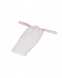 Трусики Женские Спанбонд Белые с Розовой Резинкой в Индивидуальной Упаковке 25 шт Igrobeauty
