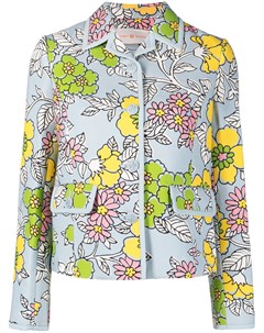 Пиджак с цветочным принтом Tory burch