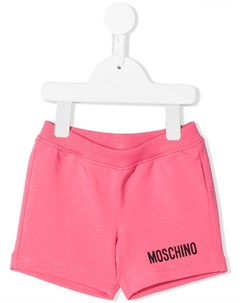 Спортивные шорты с логотипом Moschino kids