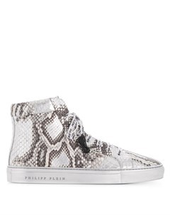 Хайтопы из кожи питона Philipp plein