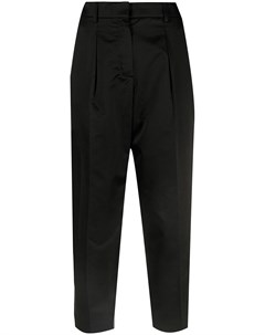 Укороченные брюки pre owned строгого кроя Hermès