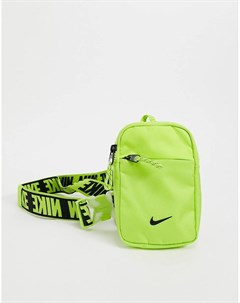 Яркая желто зеленая сумка через плечо Advance Nike