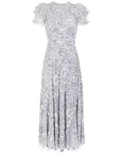 Декорированное платье макси Shirley Ribbon Needle & thread