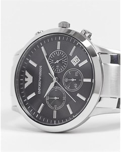 Серебристые часы браслет AR2434 Emporio armani