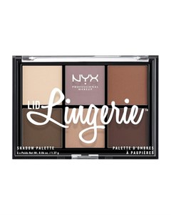 Палетка теней для век LID LINGERIE Nyx professional makeup
