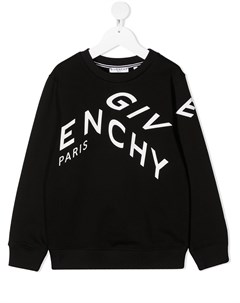 Толстовка с круглым вырезом и логотипом Givenchy kids