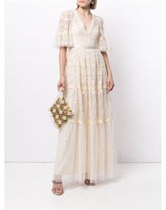Кружевное платье Midsummer с вышивкой Needle & thread