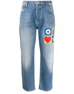 Укороченные джинсы из коллаборации с Peter Blake Iceberg
