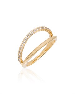 Кольцо Ally из желтого золота с бриллиантами Kimai