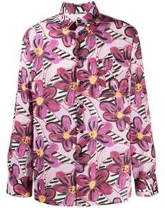 Рубашка с цветочным принтом Marni
