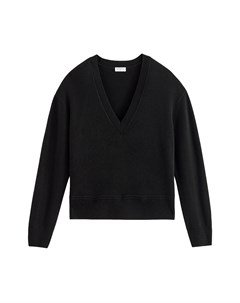 Черный шерстяной пуловер Claudie pierlot