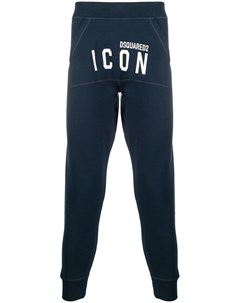 Спортивные брюки с логотипом Icon Dsquared2