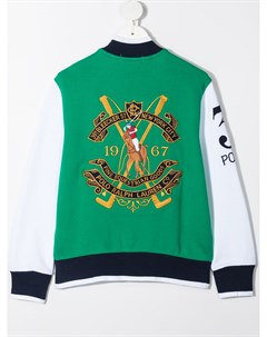 Спортивная куртка с вышитым логотипом Ralph lauren kids