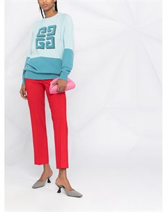 Двухцветный джемпер с логотипом Givenchy