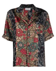 Рубашка с цветочным принтом Pierre-louis mascia
