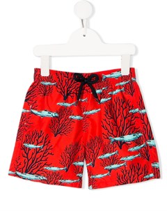 Плавки шорты с принтом Coral Fish Vilebrequin kids