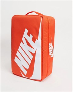Оранжевая сумка для обуви Nike