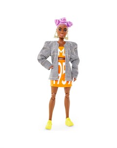 Коллекционная кукла темнокожая в пиджаке 29 см Barbie