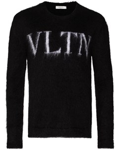 Джемпер с логотипом VLTN вязки интарсия Valentino