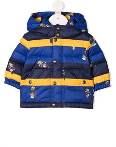 Пуховик в стиле колор блок Ralph lauren kids