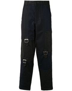 Прямые брюки с пряжками Comme des garçons shirt