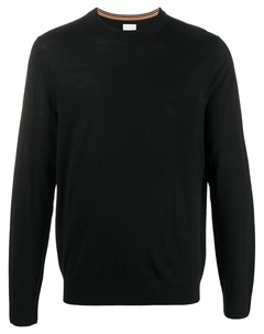 Пуловер с круглым вырезом и логотипом Paul smith